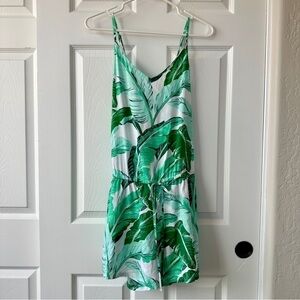 Old Navy Romper Lightweight 100% Rayon Size Petite L